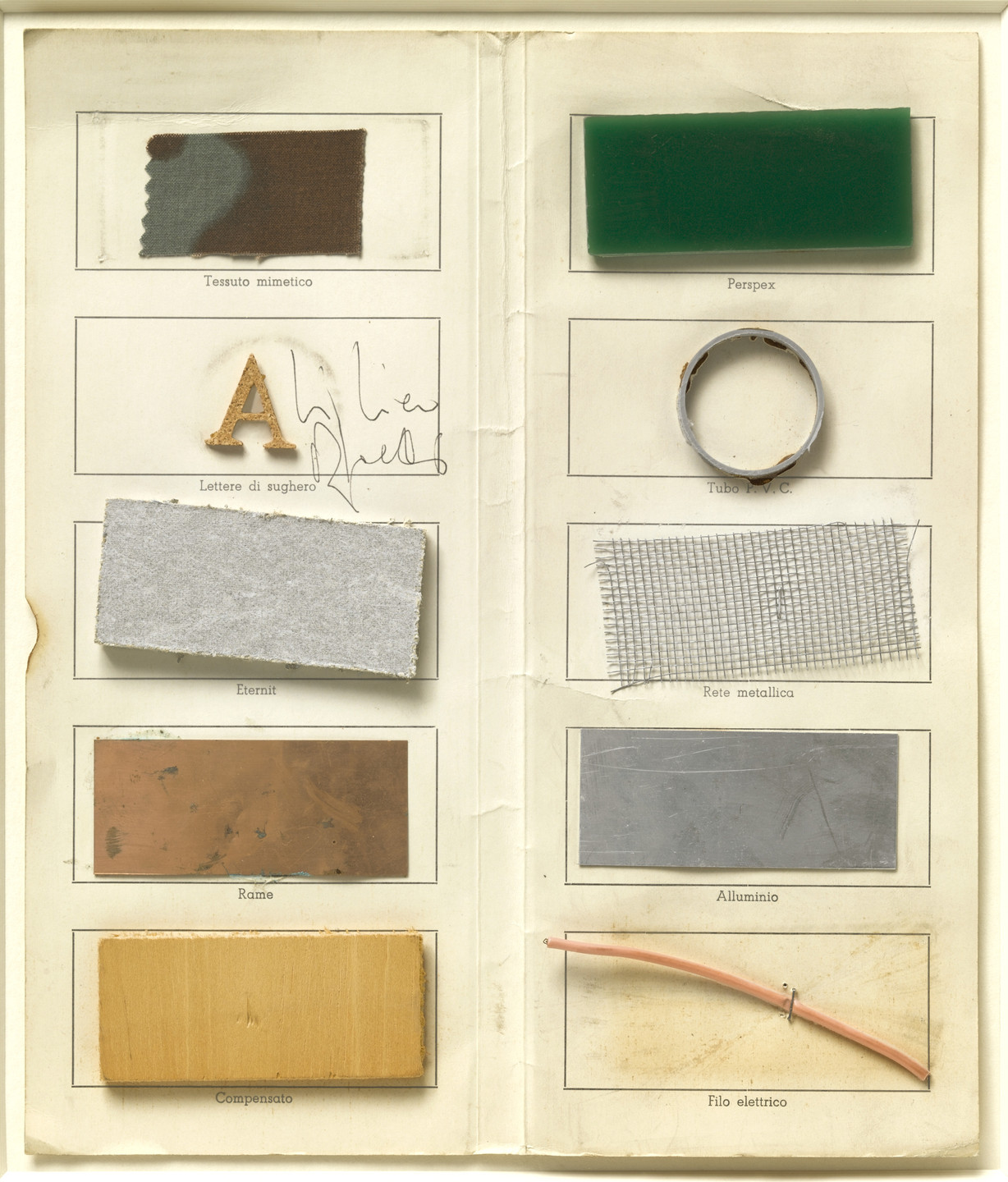 Alighiero Boetti. Untitled (Invitation). 1966–67