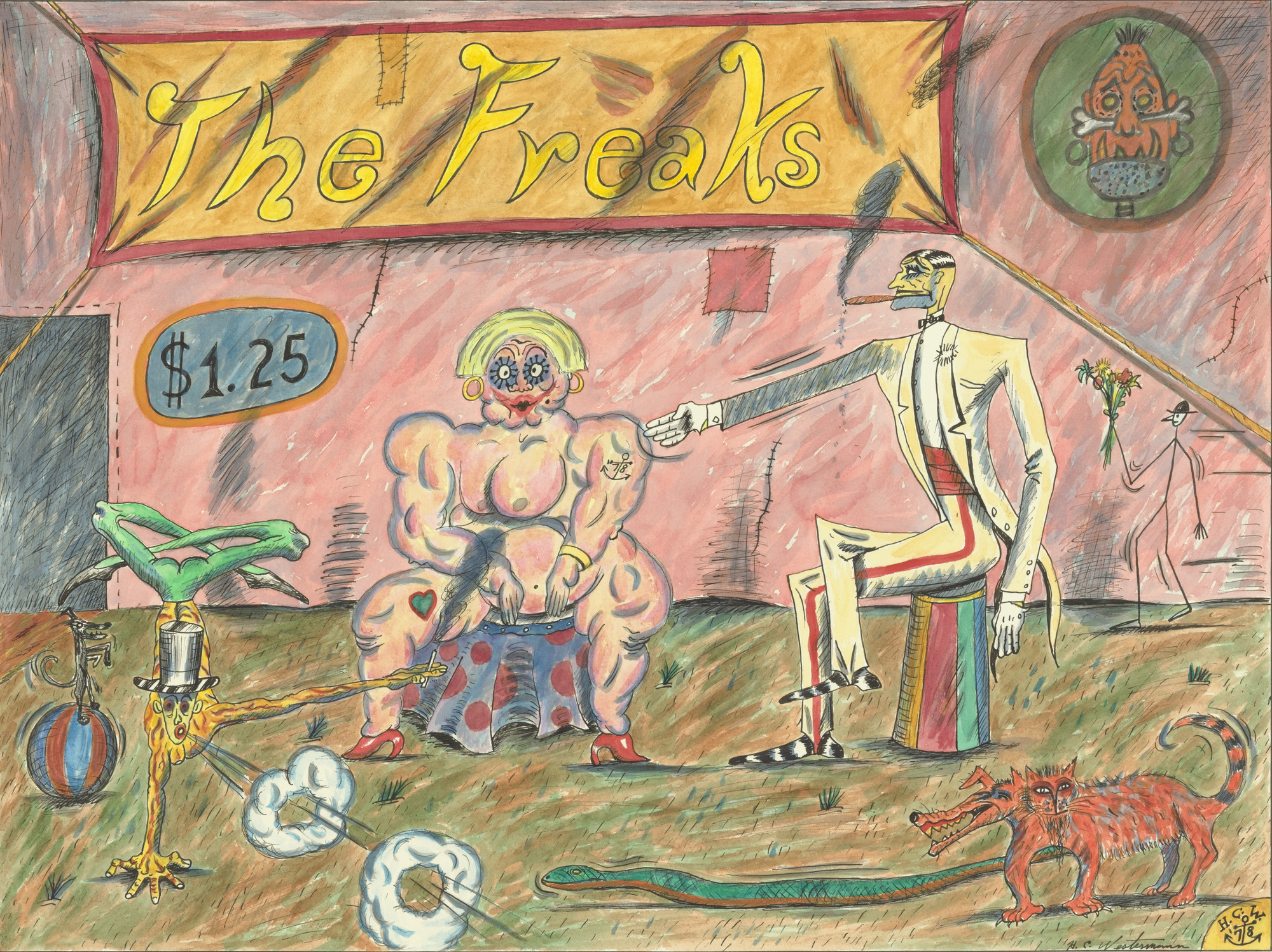 H. C. Westermann. The Freaks