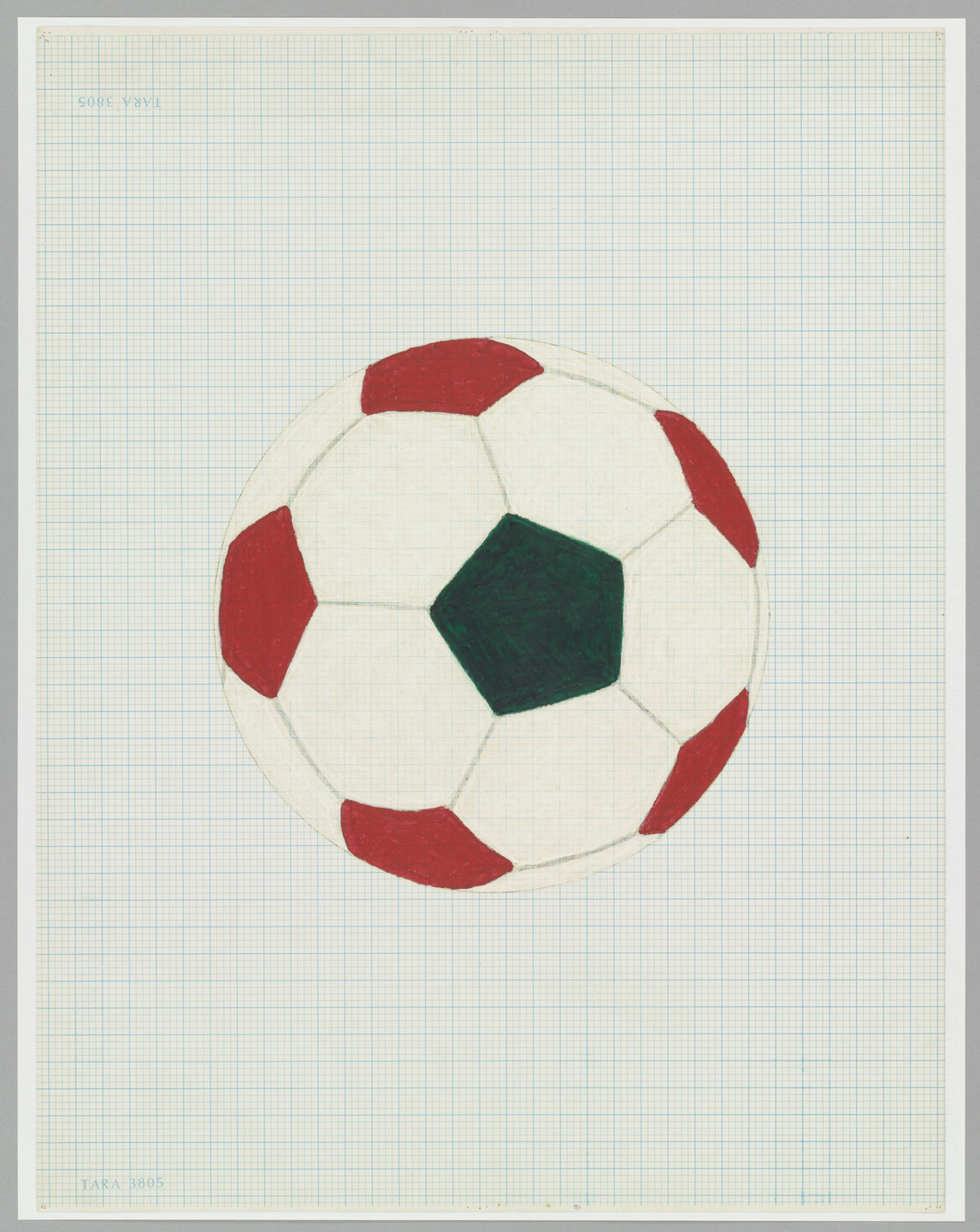 Jeff Koons. Untitled (Soccerball). 1984