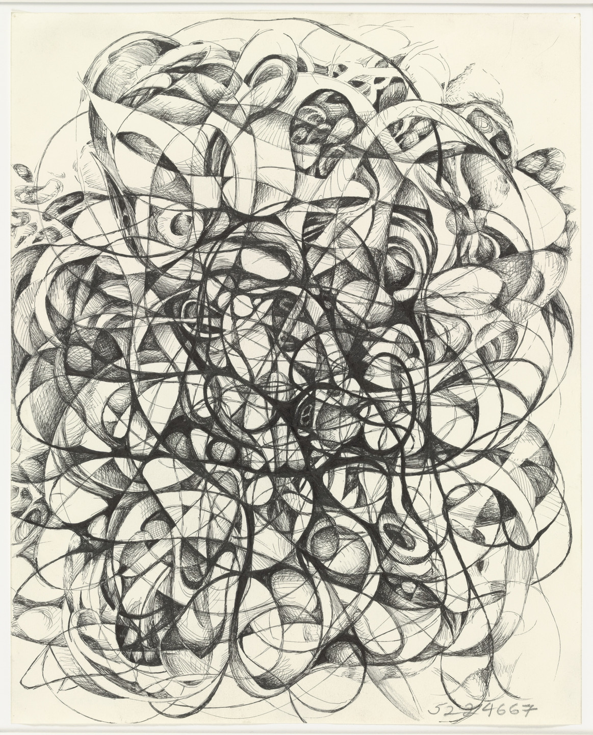 Jonathan Borofsky. Self-Portrait at 5,224,667. (1993)