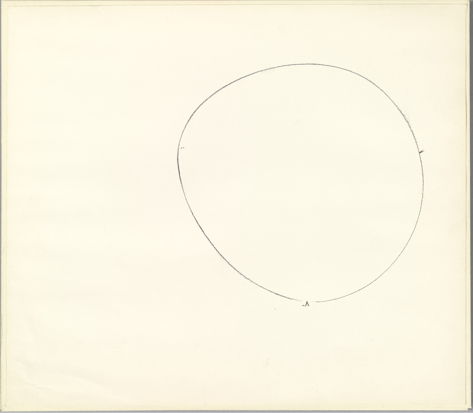 James Lee Byars. Bird. c. 1960