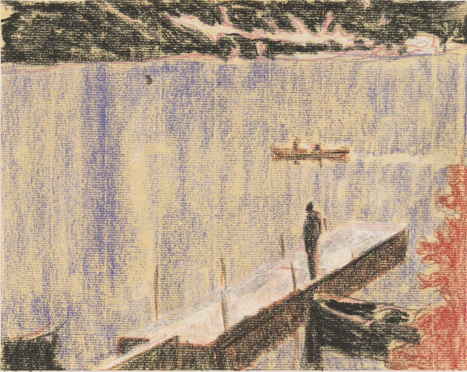 Peter Doig. Jetty. 1996
