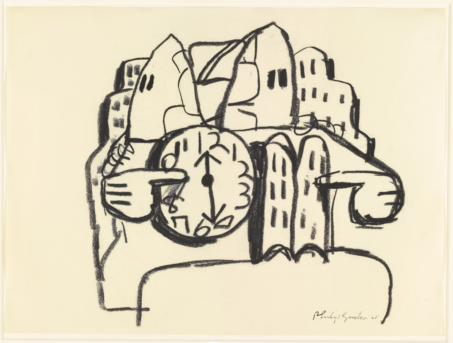Philip Guston. Untitled. 1968 | MoMA