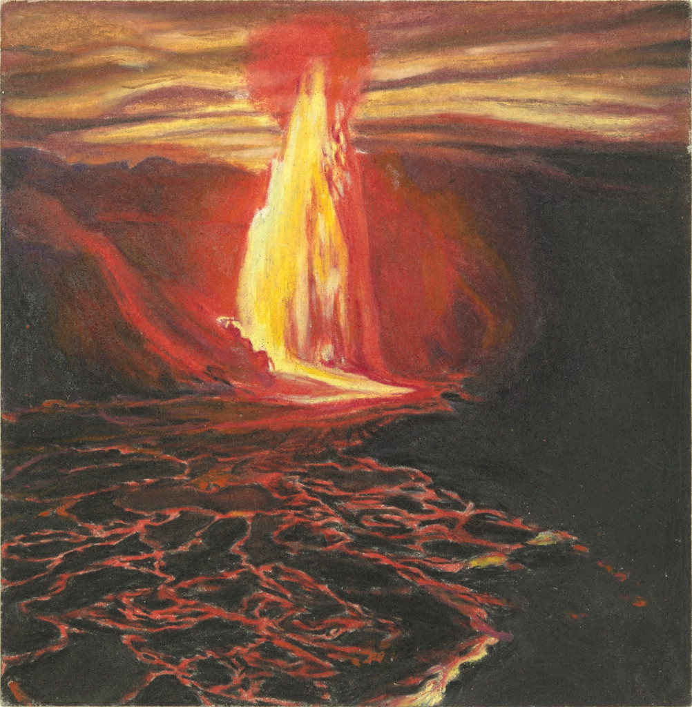Untitled (Lava Eruption)