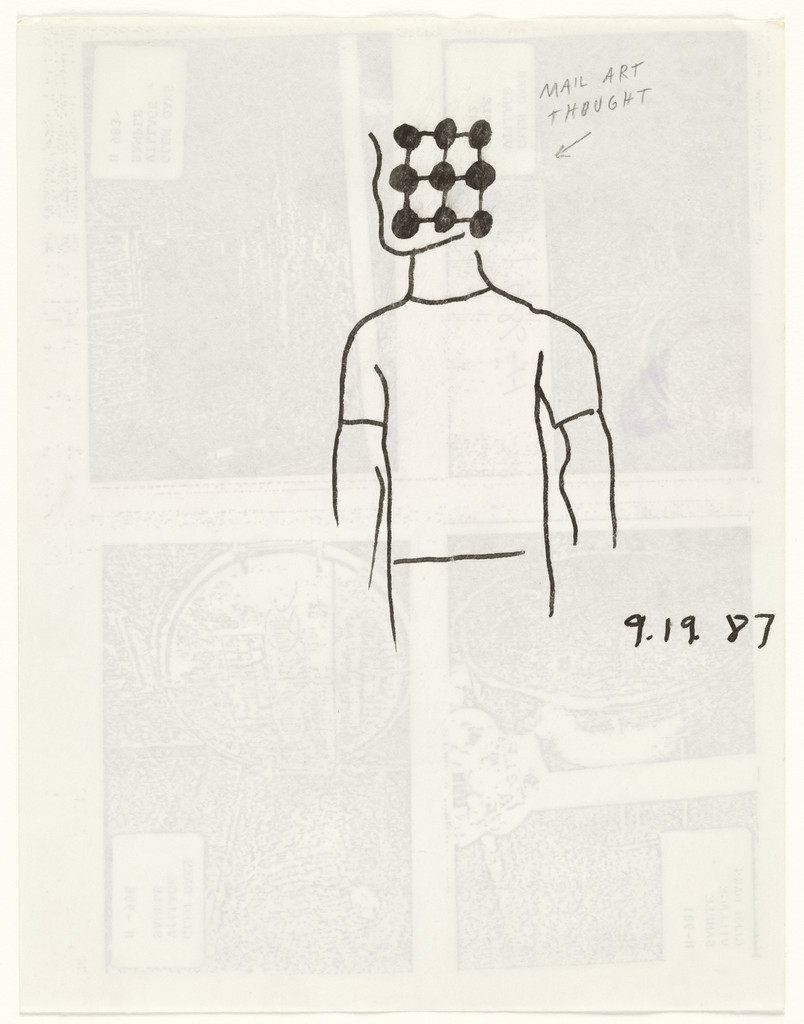 Untitled (Mail Art Thought)