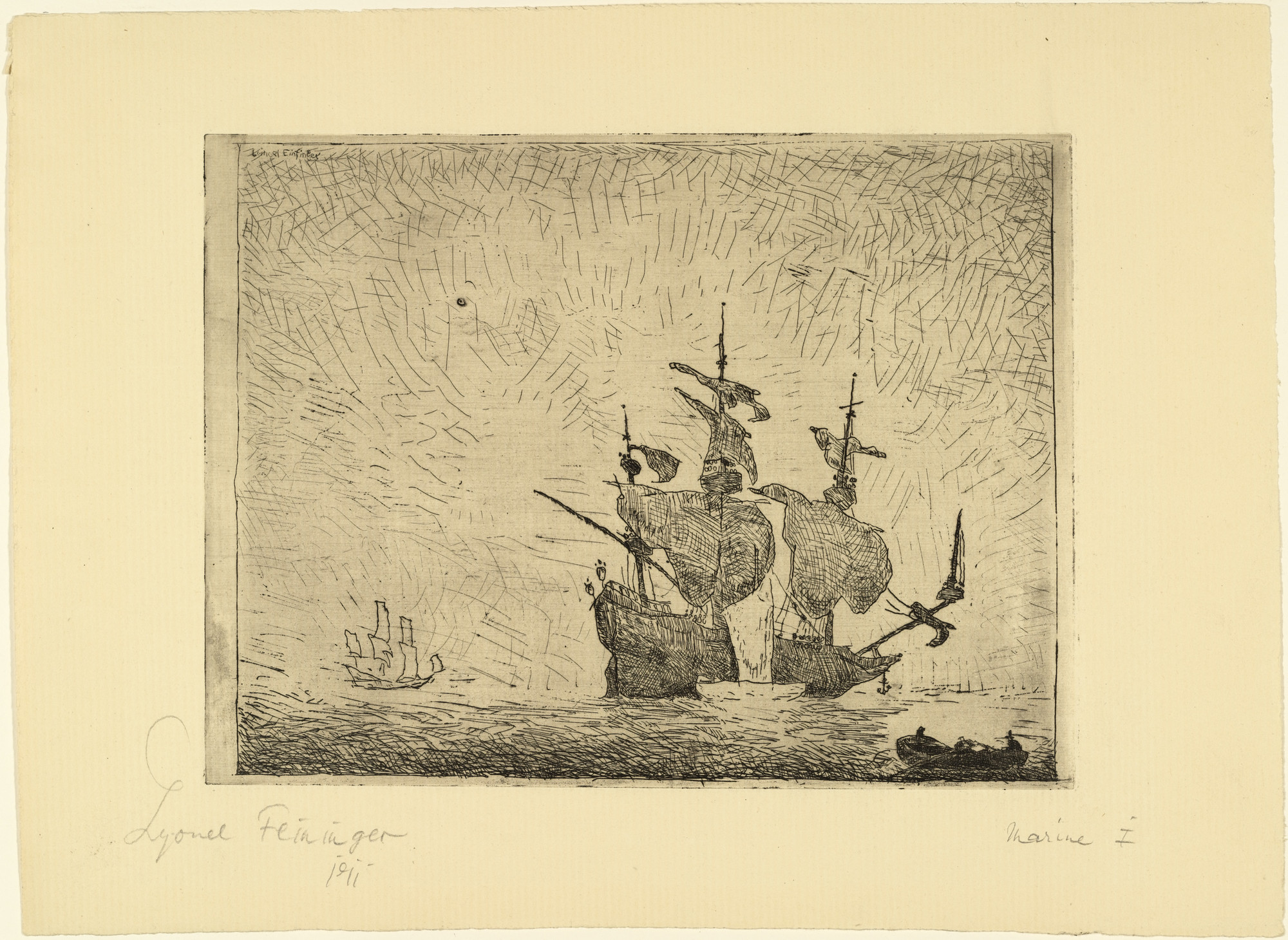 Lyonel Feininger. Marine, I