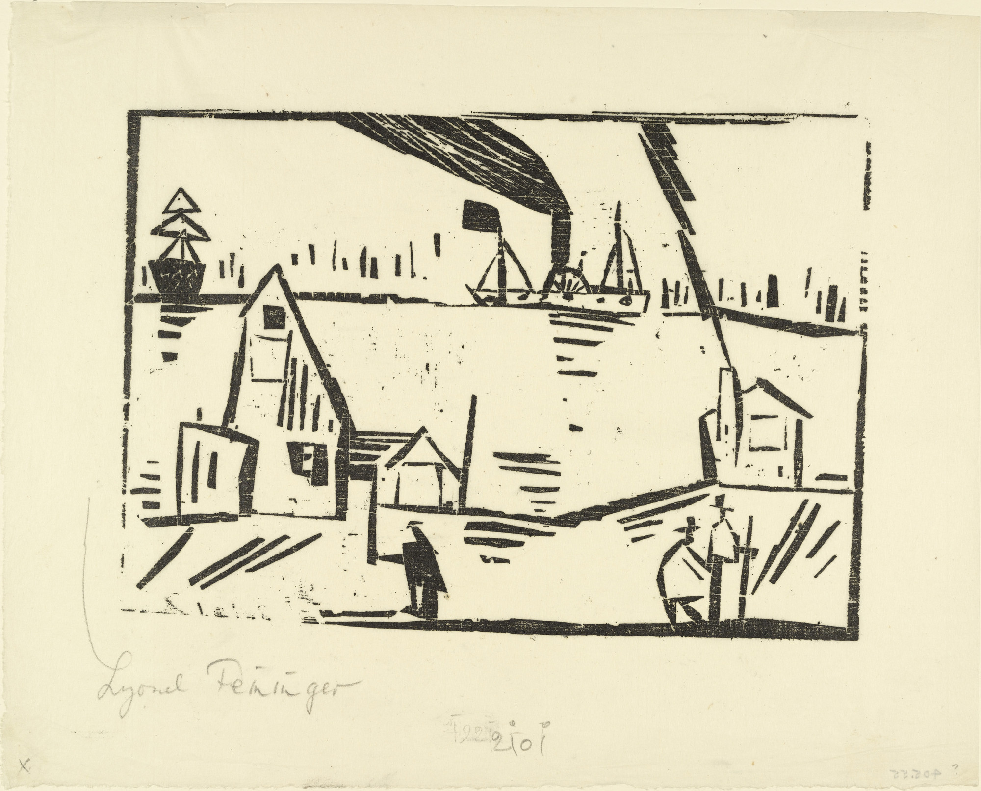 Lyonel Feininger. Estuary (Mündung)
