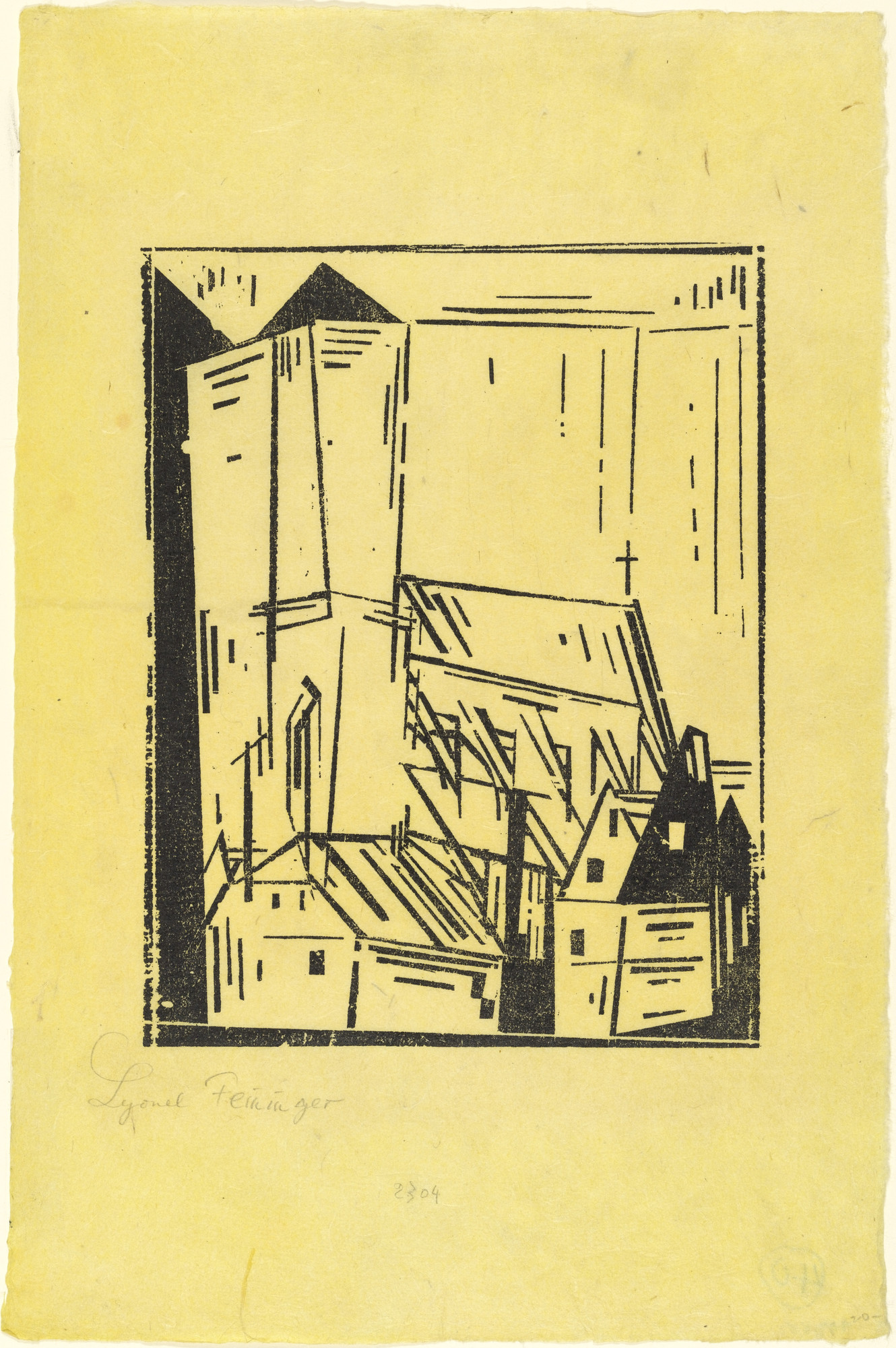 Lyonel Feininger. Skt. Nikolai