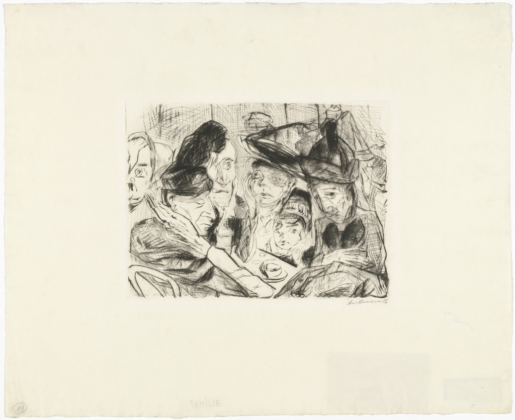 Café (Two Old Women in Foreground) (Café [Im Vordergrund zwei alte Frauen])