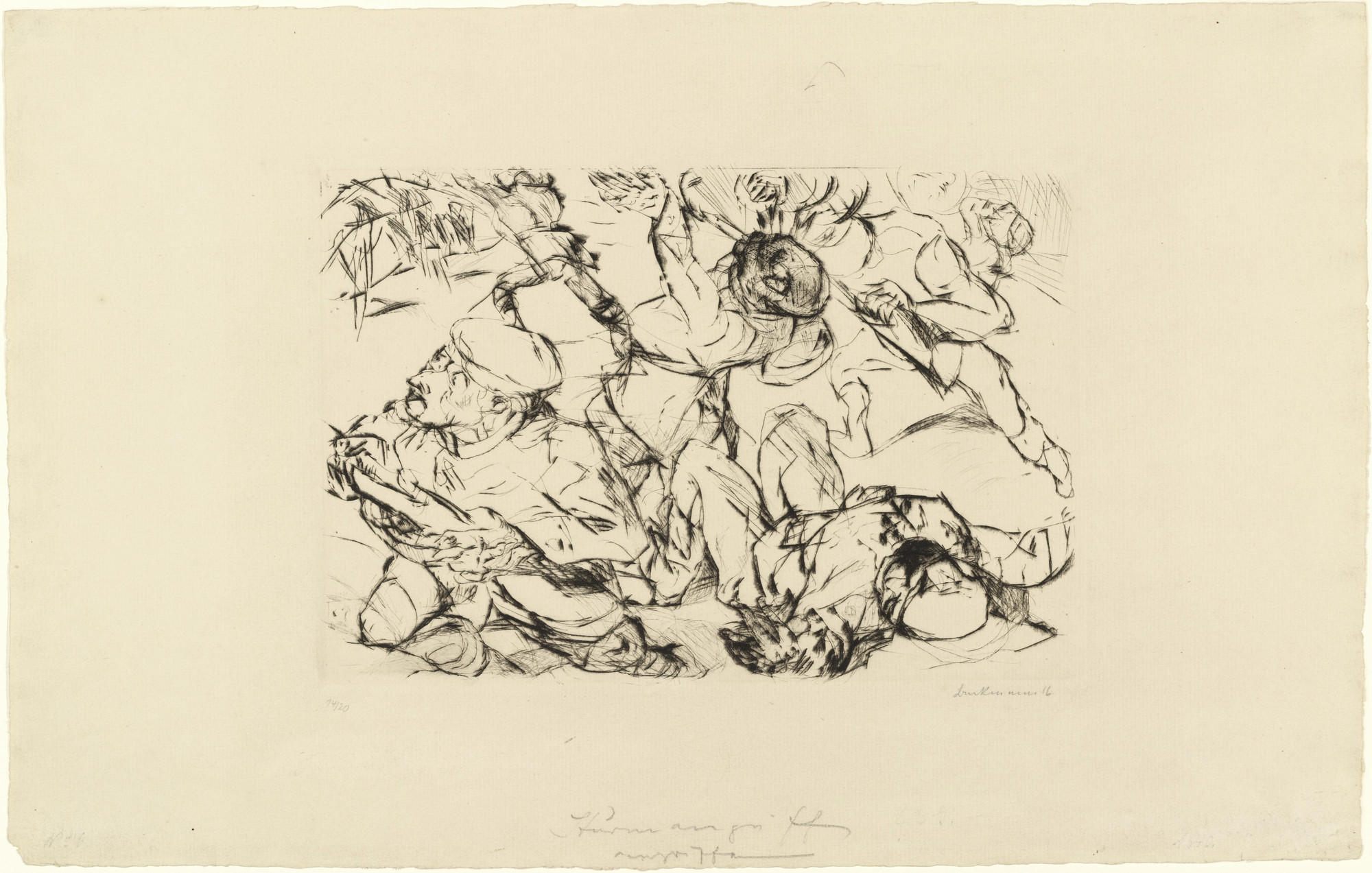 Max Beckmann. Assault