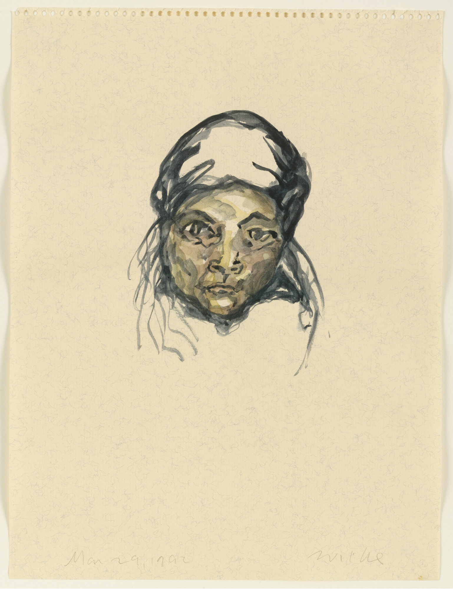 Hannah Wilke. Intra-Venus Face No. 25 March 29, 1992 . 1992 | MoMA