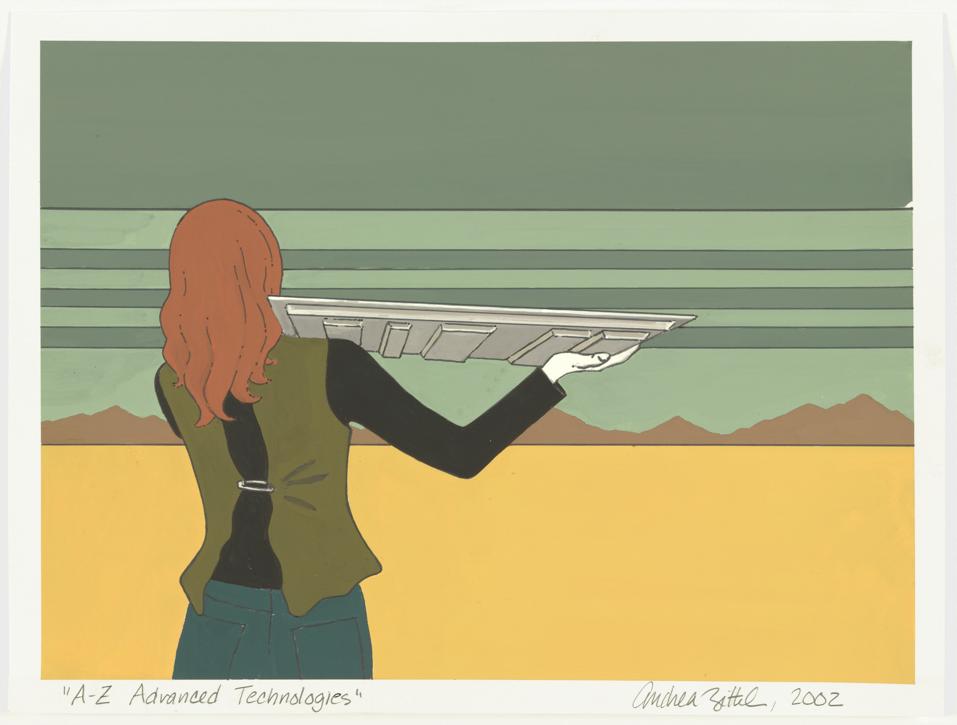 Andrea Zittel. sfnwvlei (something from nothing with very little effort involved) studies #1-6. 2002