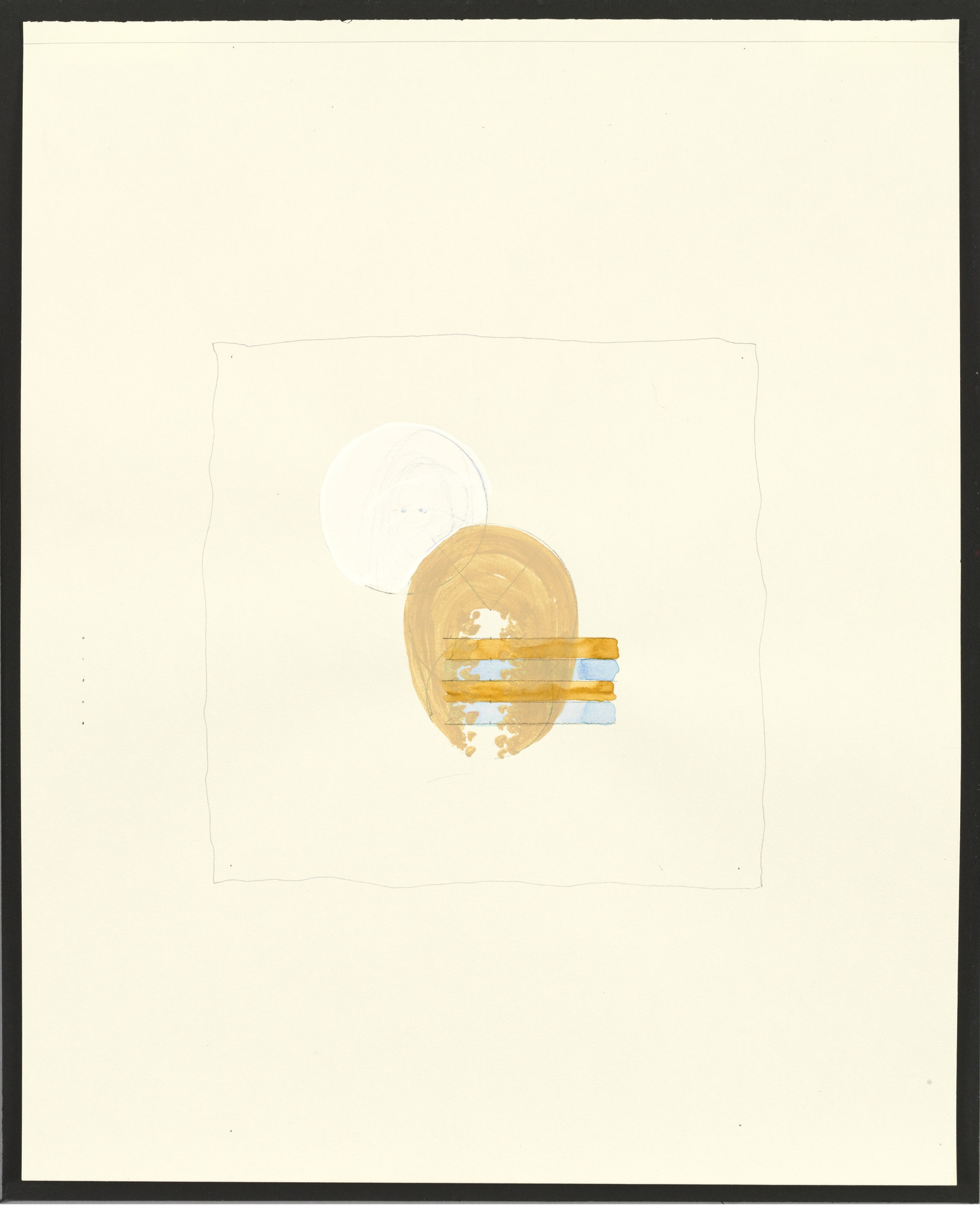 Richard Tuttle. Blue/Red, Phase: Drawings #5