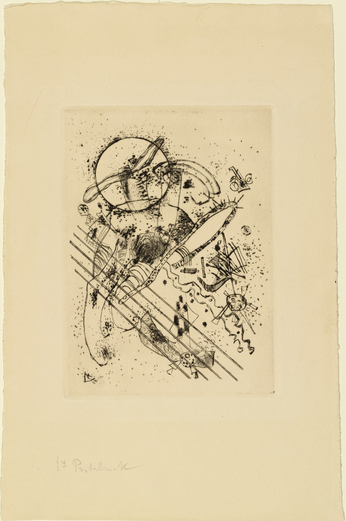 Etching with Five Diagonals (Radierung mit fünf Diagonalen)