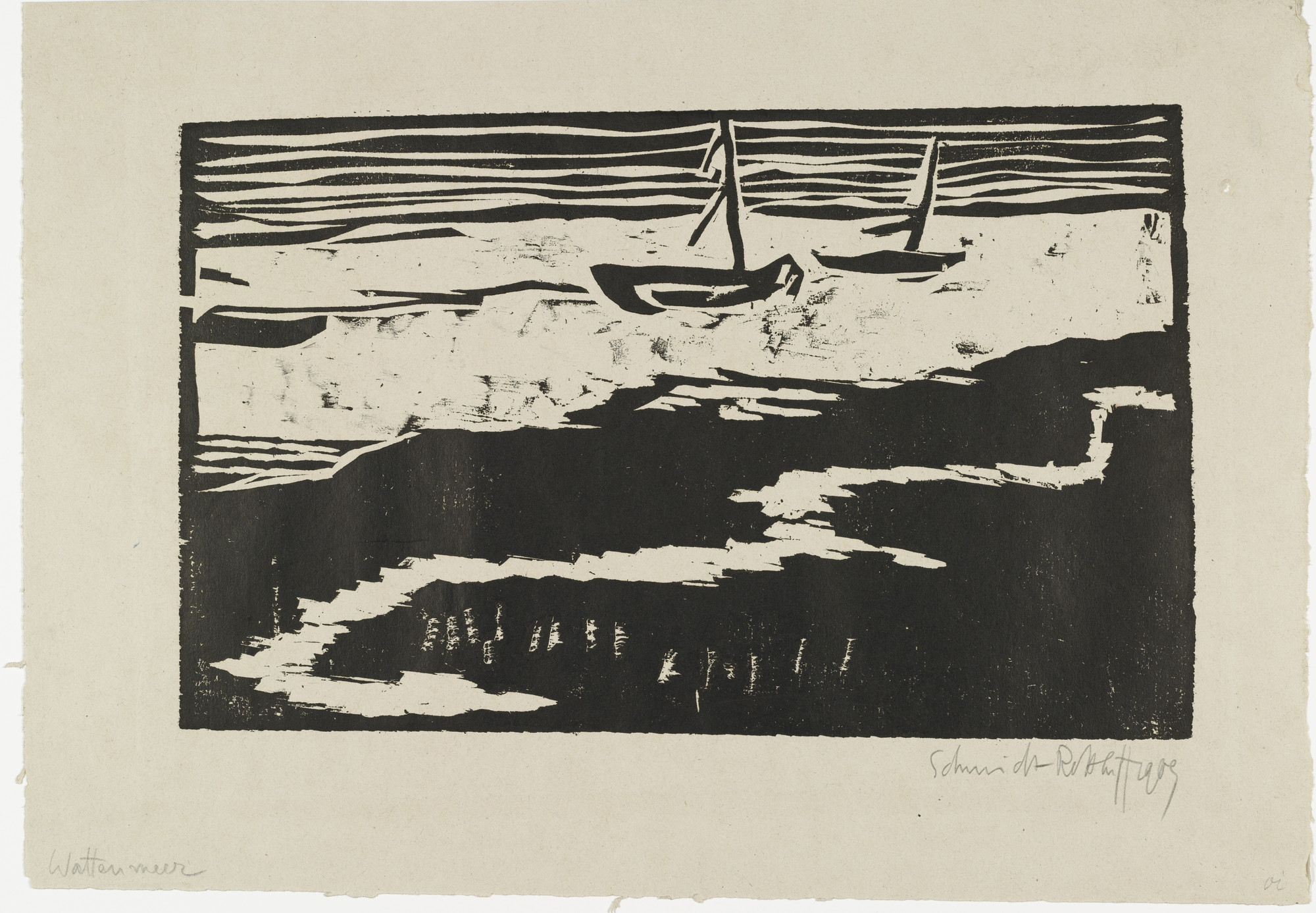 Karl Schmidt-Rottluff. The Sound. 1909 | MoMA