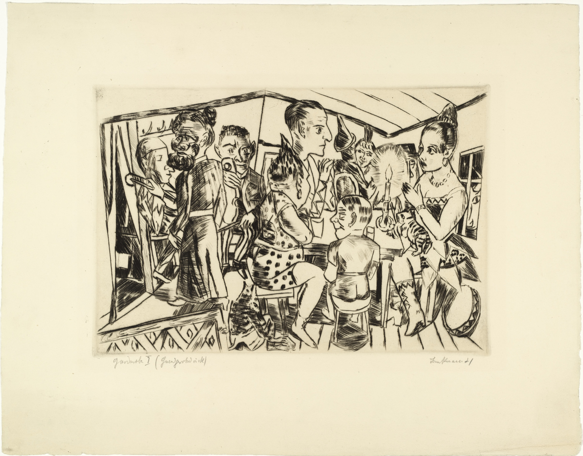 Max Beckmann. Behind the Scenes