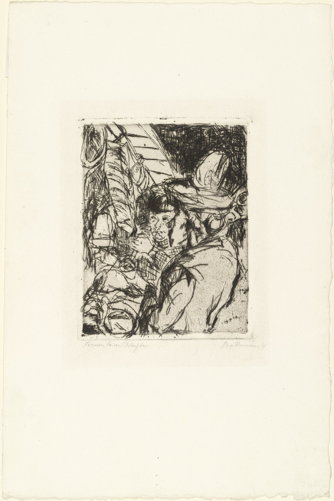 Women at the Butcher (Frauen beim Fleischer)