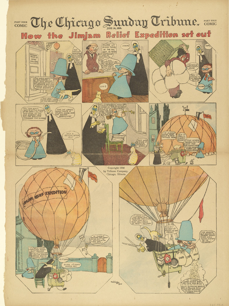 How the Jimjam Relief Expedition Set Out  from The Chicago Sunday Tribune
