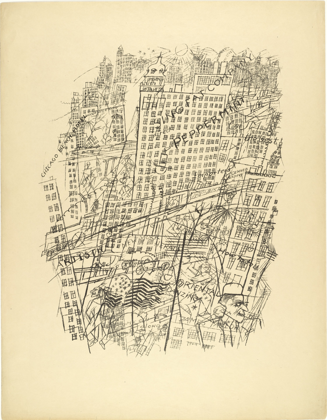 George Grosz. The First George Grosz Portfolio (Erste George Grosz-Mappe). 1916–17