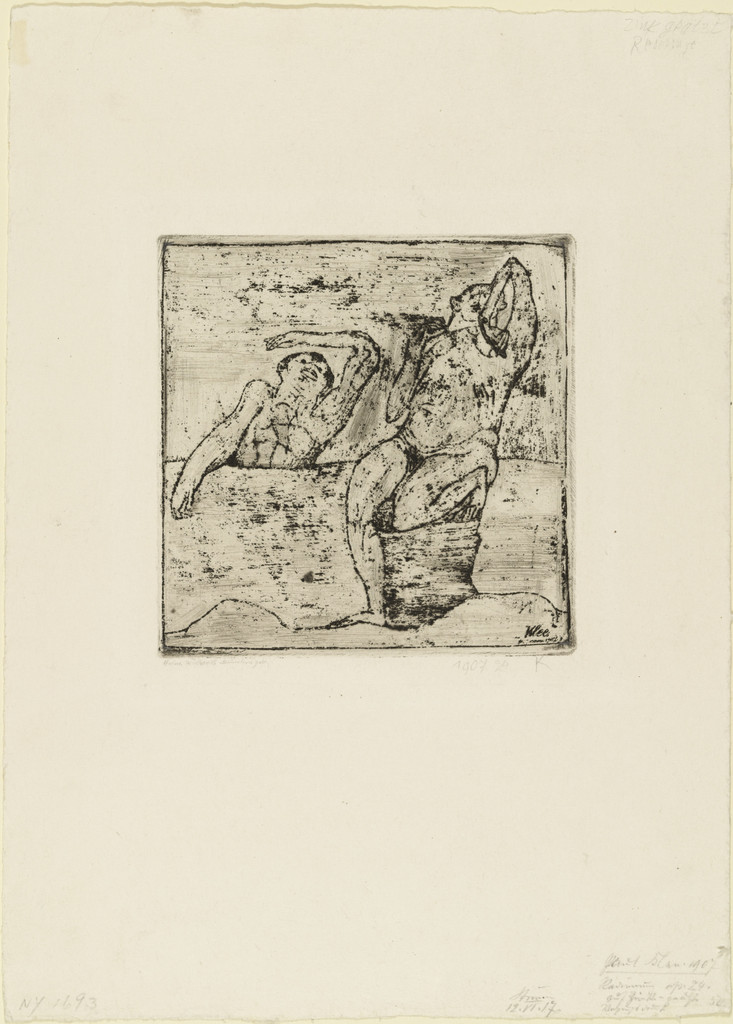 Two Nudes in the Lake (Zwei Akte im See)