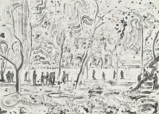 Untitled (People in Trees)