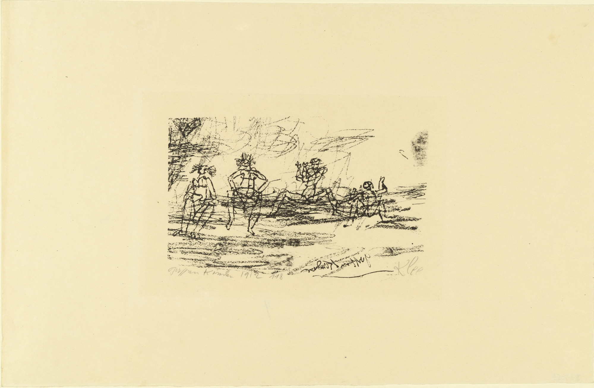 Paul Klee. Street Children (Gassenkinder)