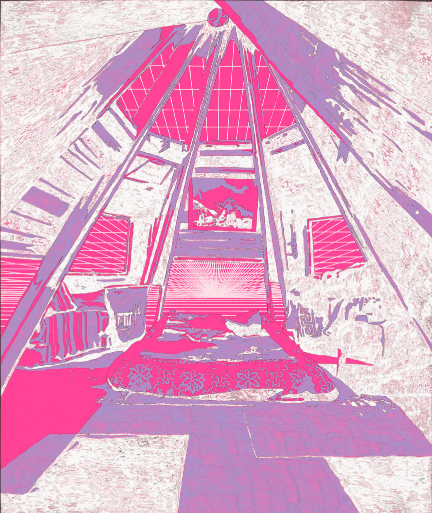 Pink (Two Lines Meeting in Space)