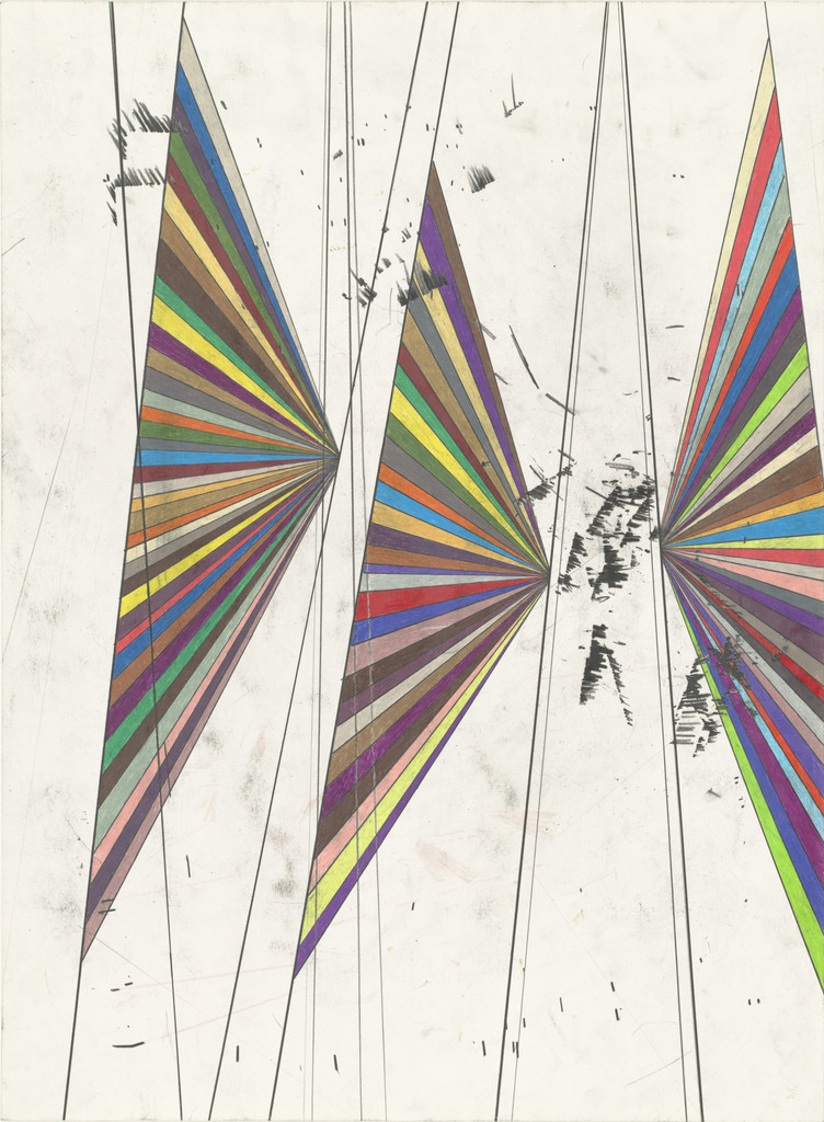 Untitled (Colored Butterfly White Background Three Wings A#2 504)