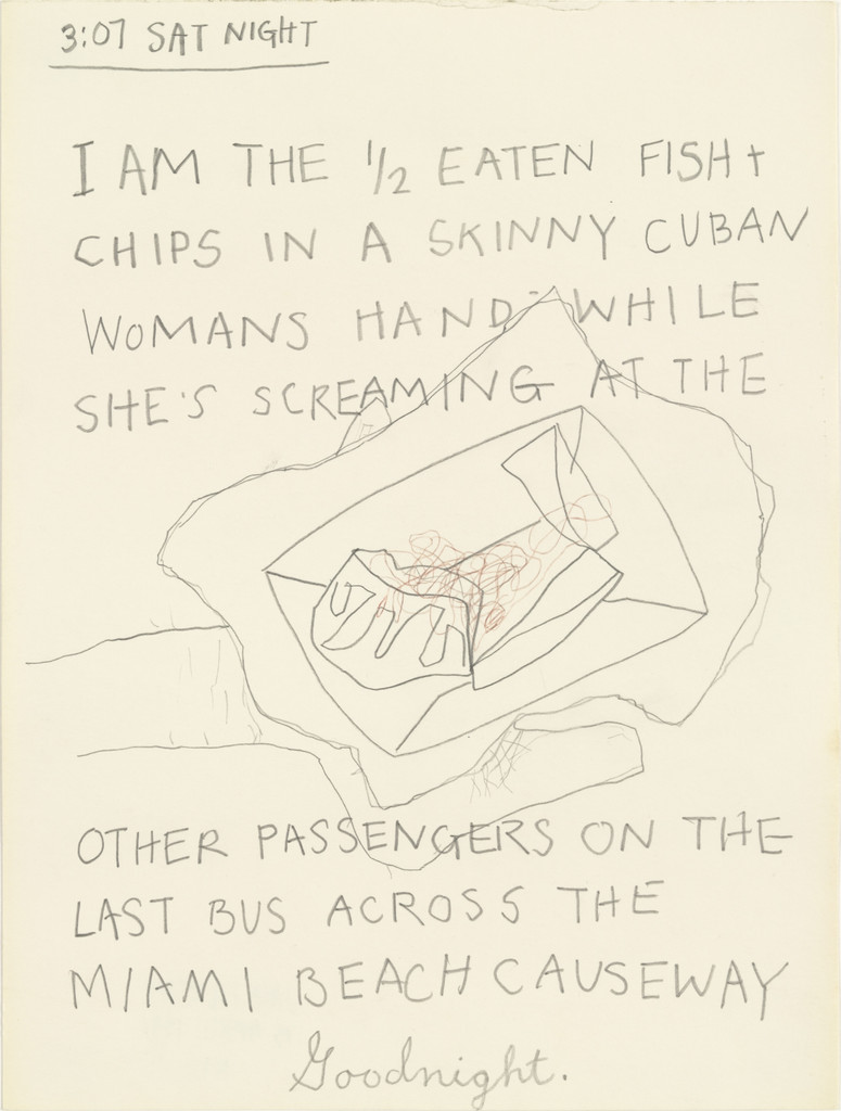 Untitled (3:07 Sat Night...), Jack Pierson, 1991
