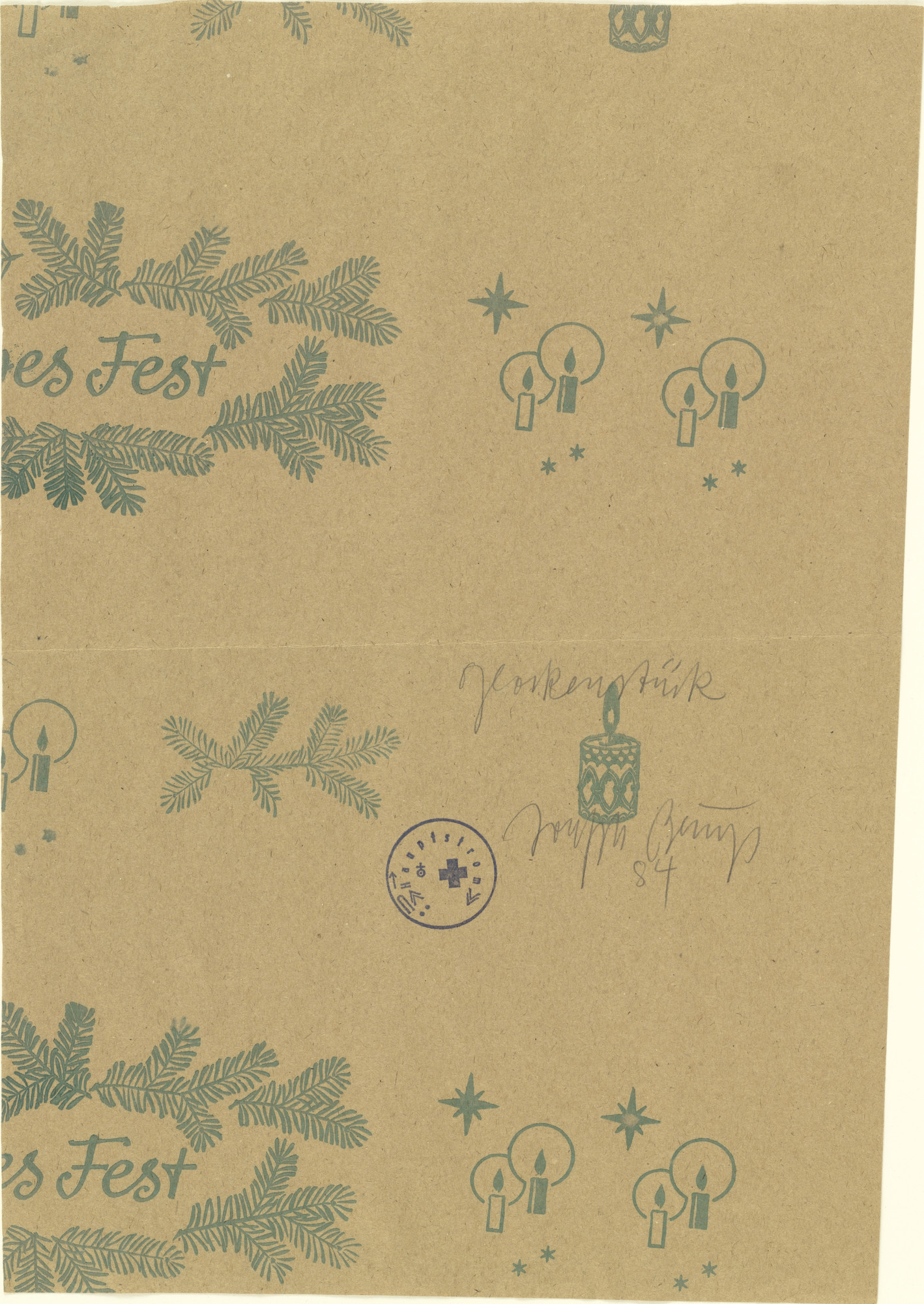 Joseph Beuys. Happy Holidays (Frohes Fest - Glockenstück)