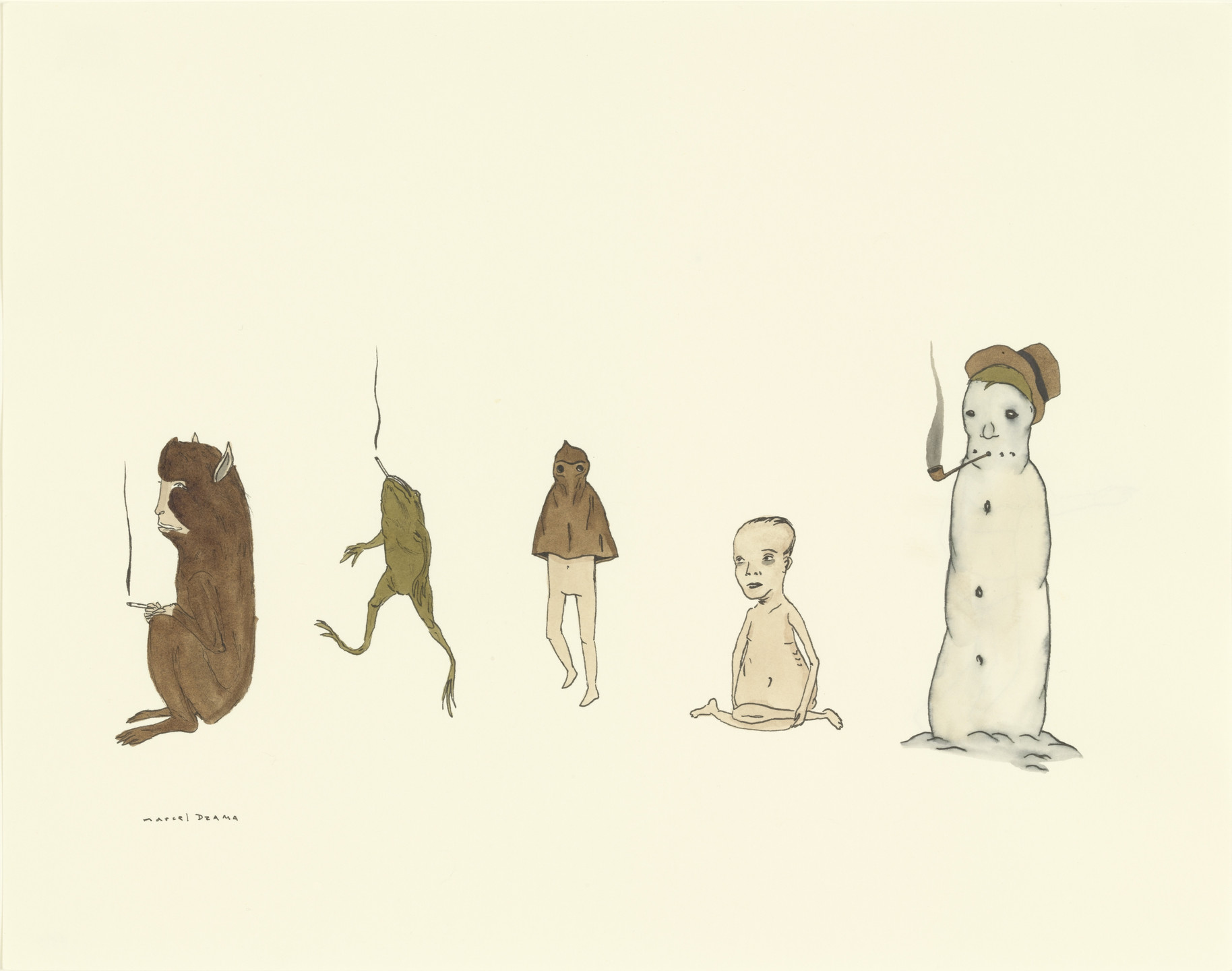 Marcel Dzama. Untitled. (2002)
