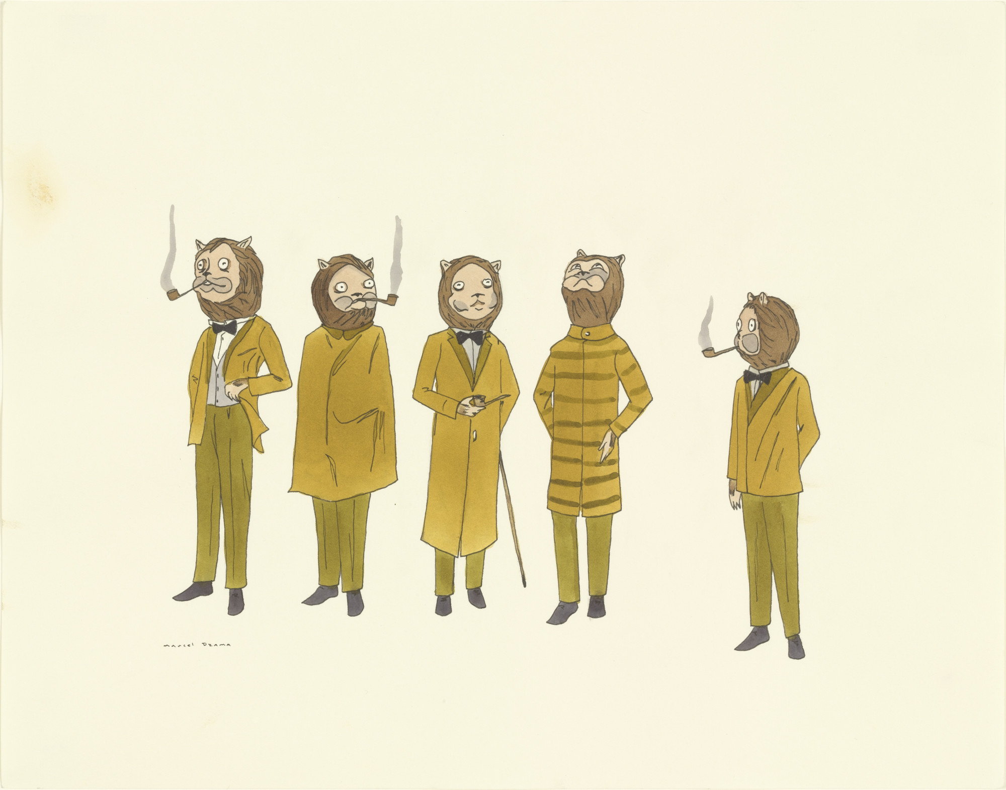 Marcel Dzama. Untitled. (2002) | MoMA