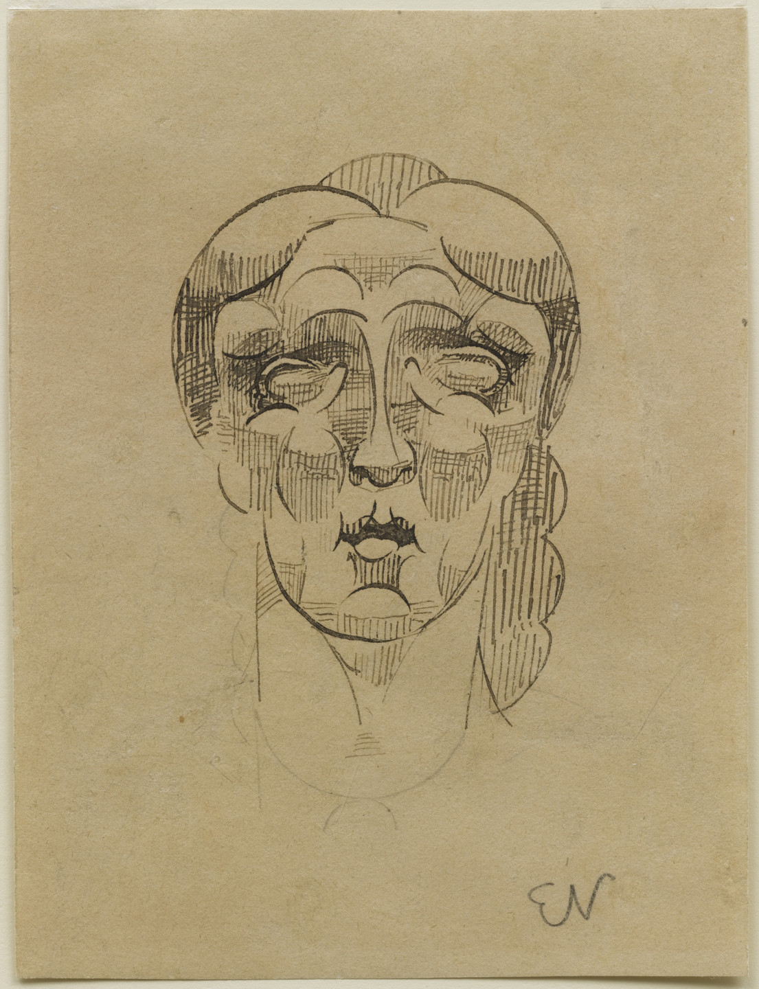 Elie Nadelman. Head. c. 1906