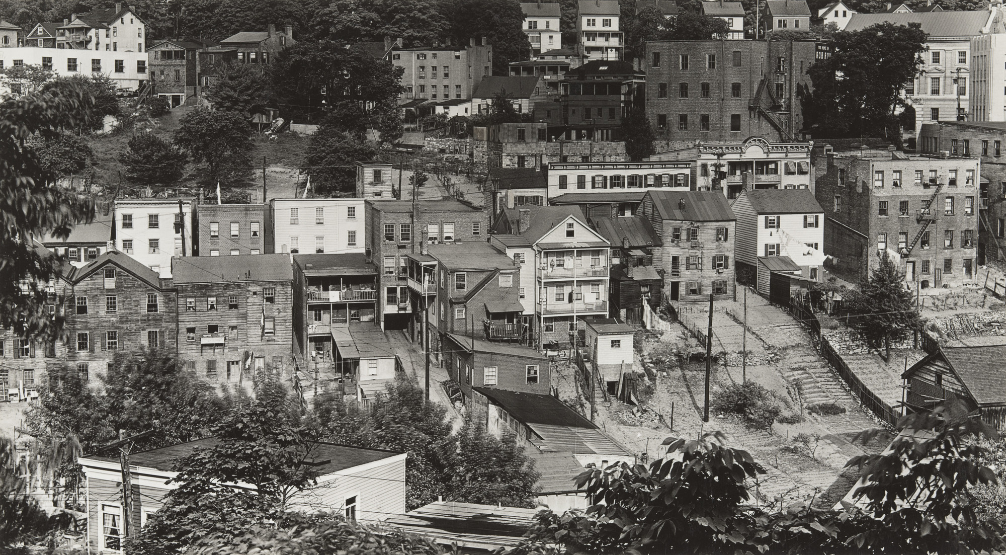 Walker Evans. View of Ossining, New York. 1930