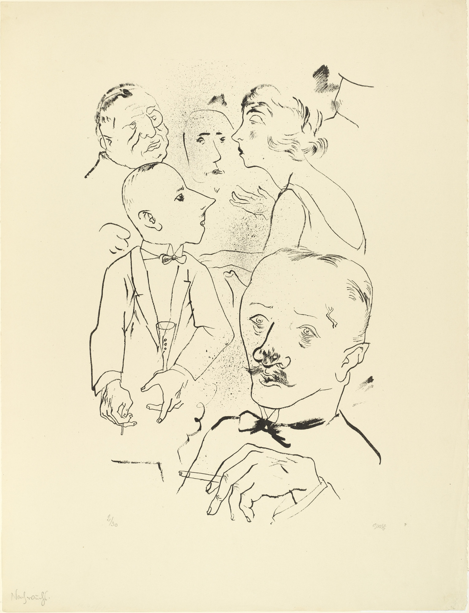George Grosz. The New Generation (Nachwuchs)