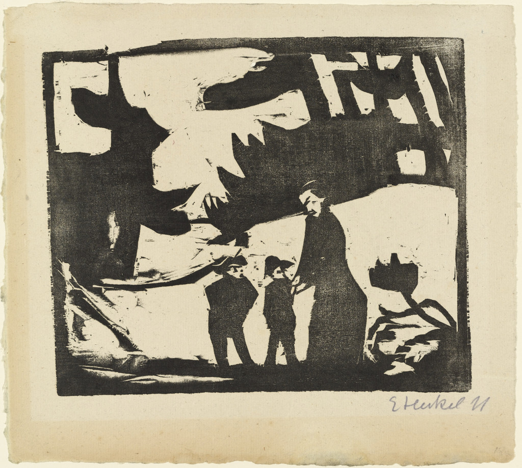 Promenade (Spaziergang), Erich Heckel, 1911