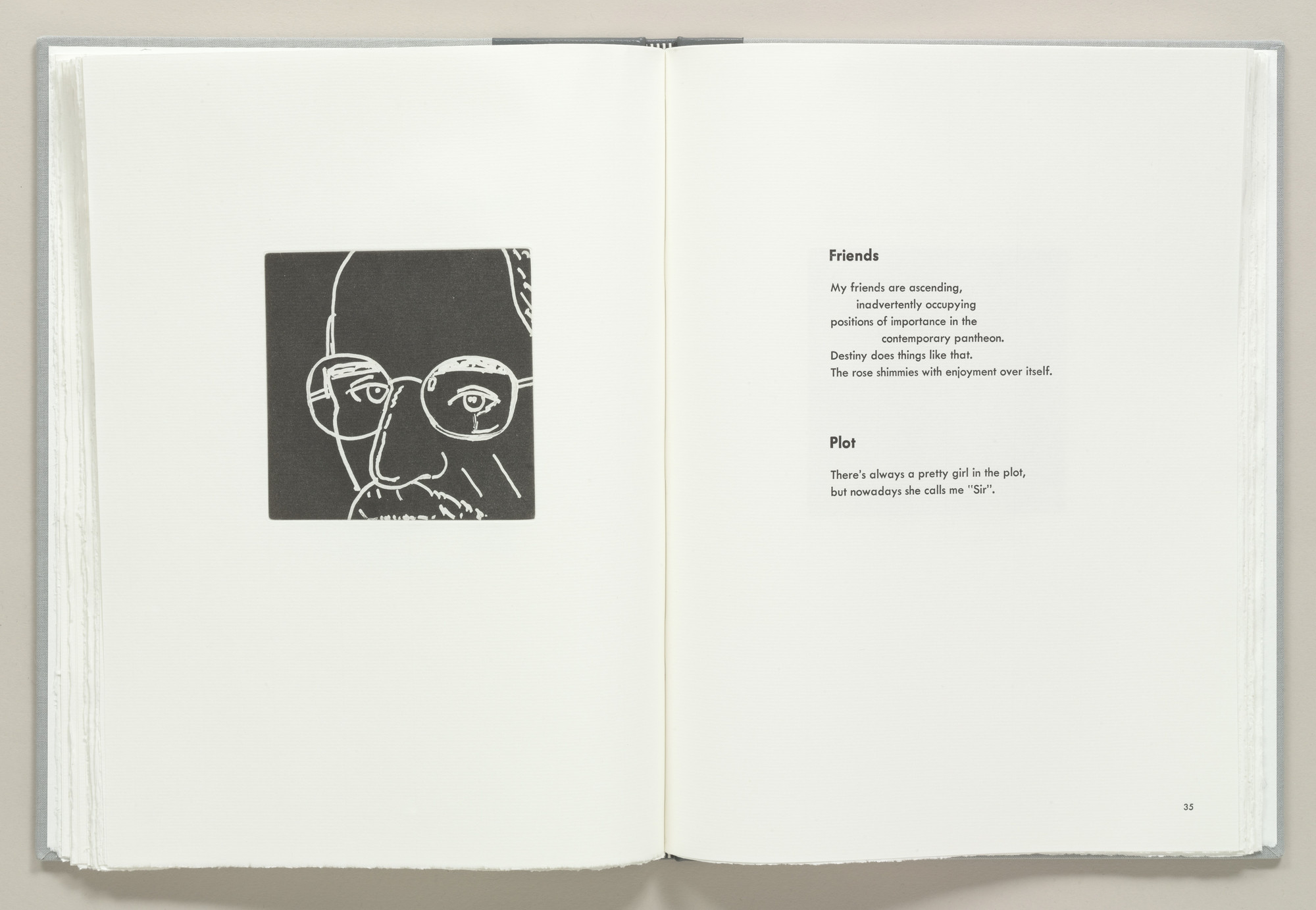 Alex Katz. Plate (page 34) from Gloria. 2005