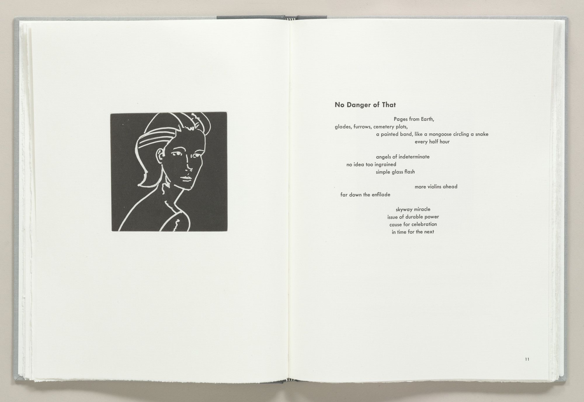 Alex Katz. Plate (page 10) from Gloria