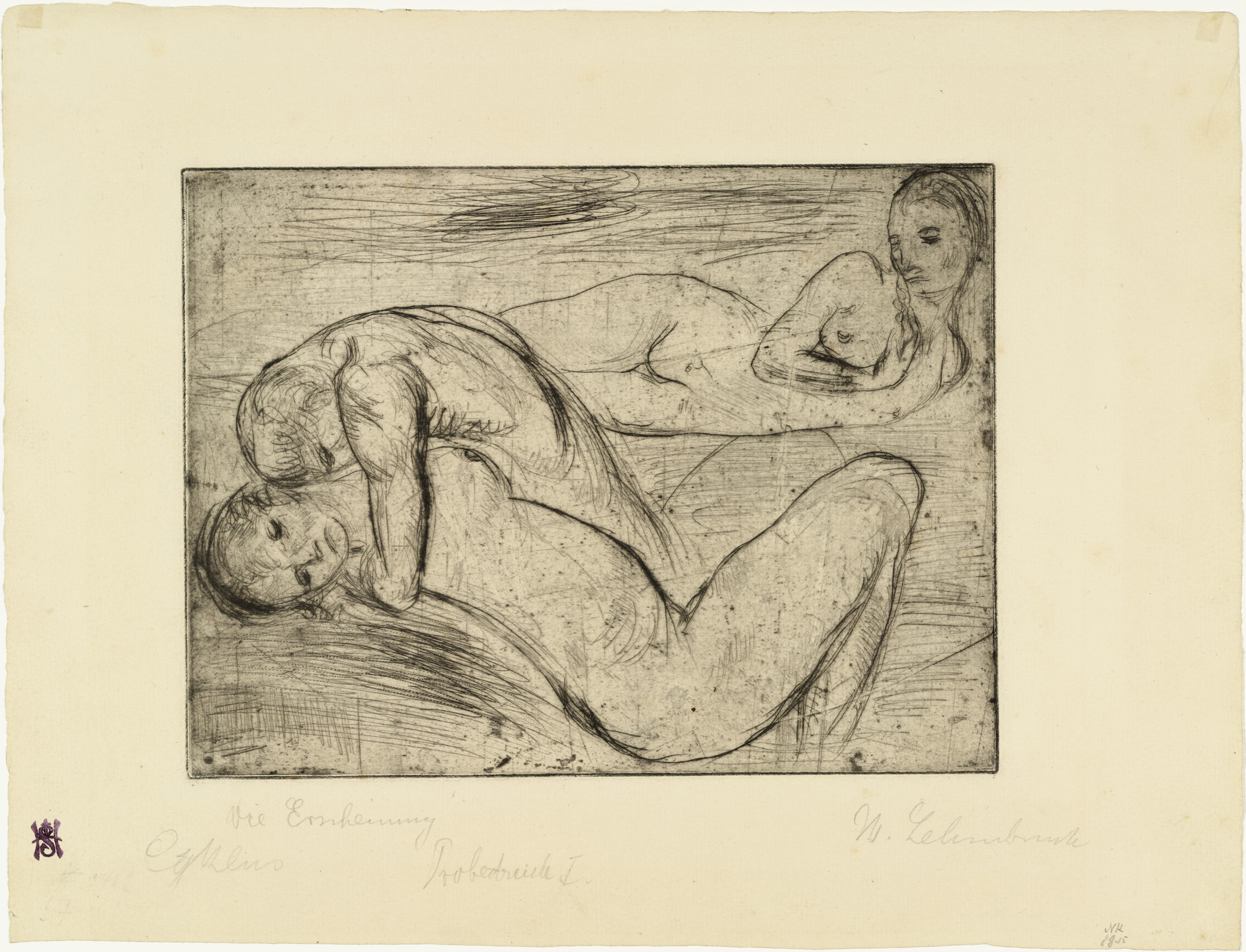 Wilhelm Lehmbruck. Apparition. (1914)