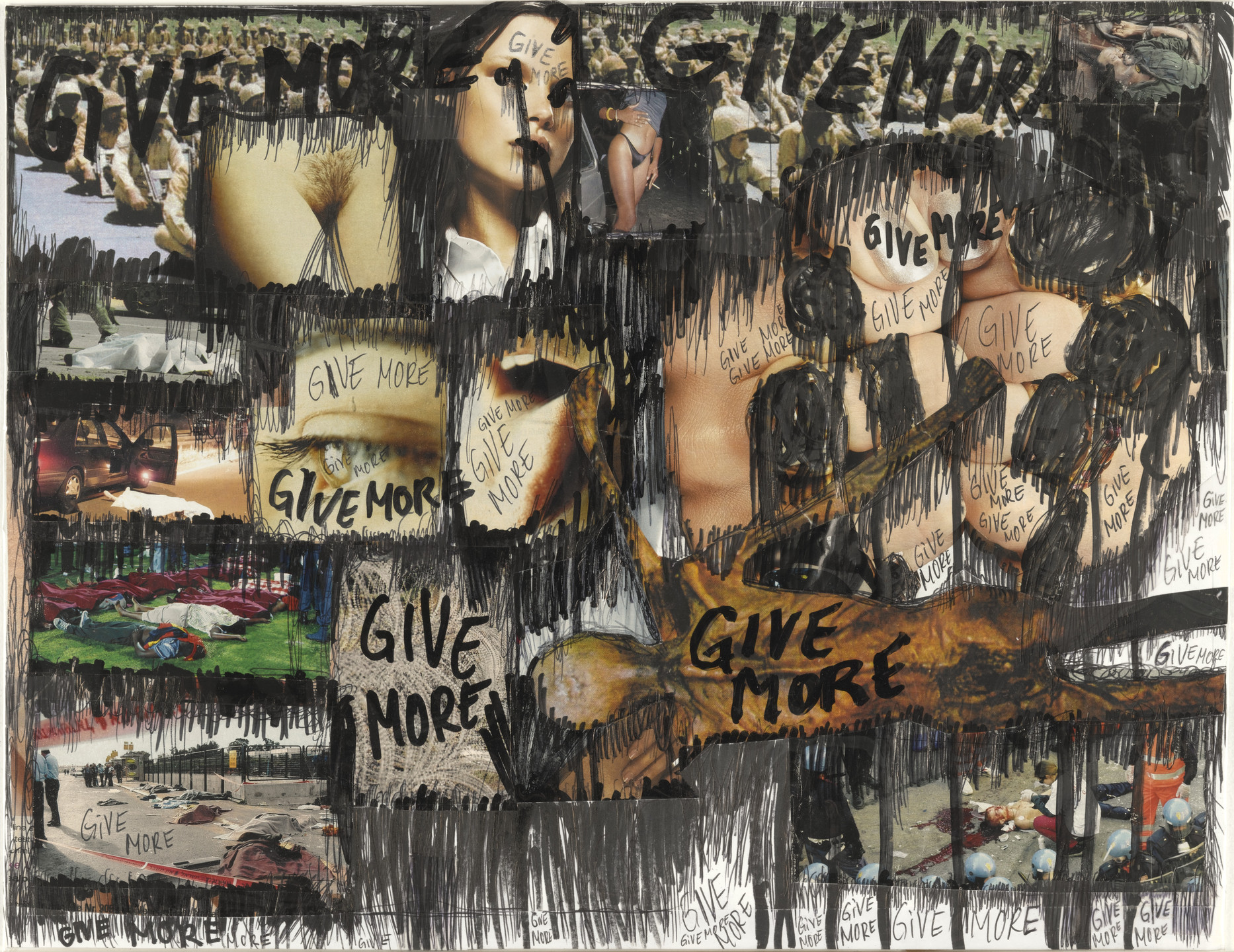 Thomas Hirschhorn. Serie KS-37. 2002