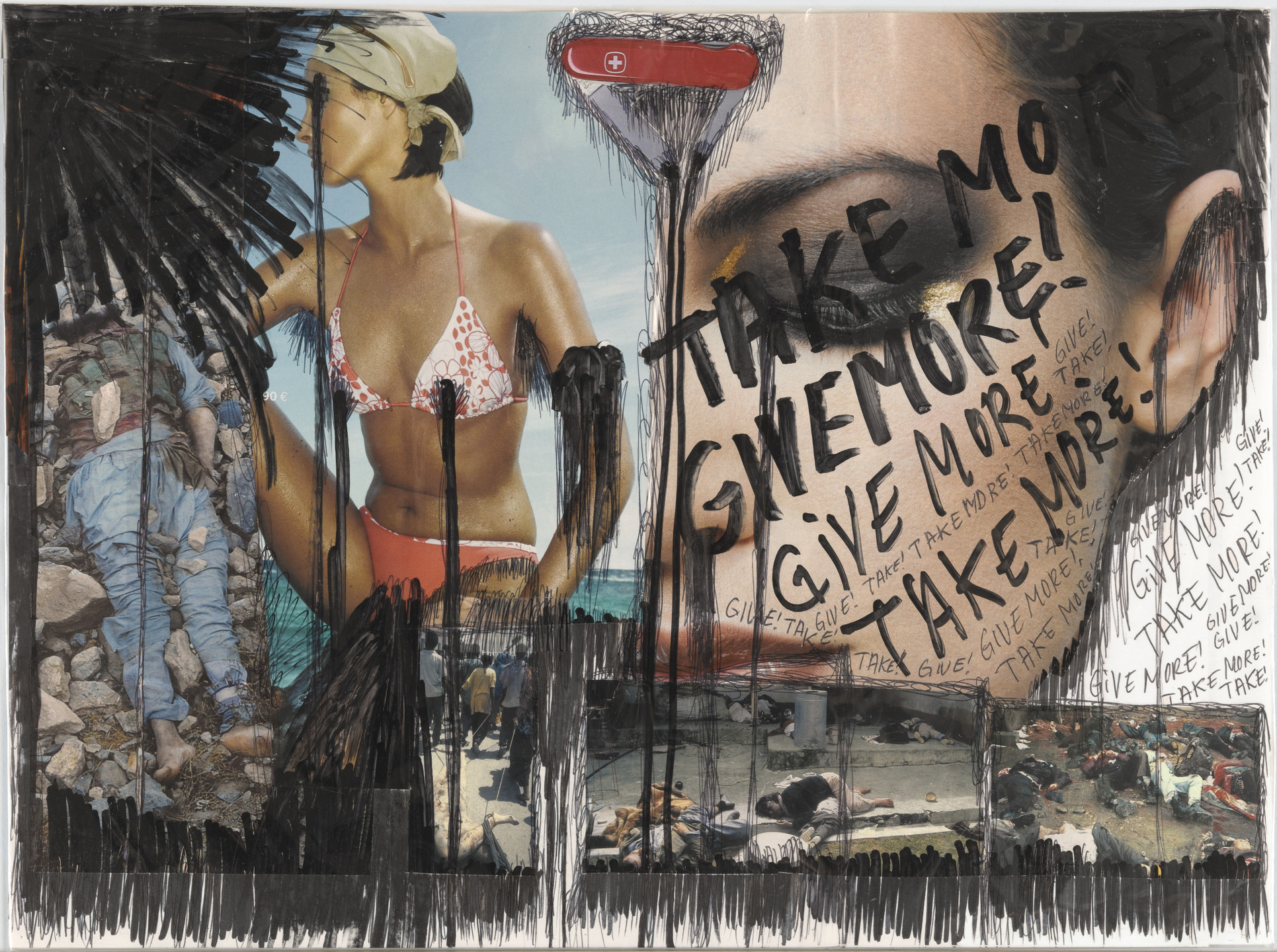 Thomas Hirschhorn. Serie KS-20. 2002
