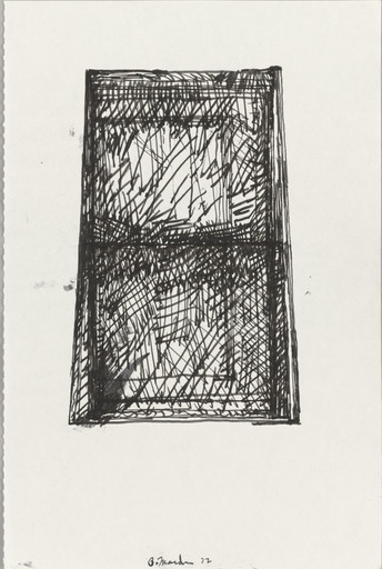 Brice Marden. Suicide Notes. 1972
