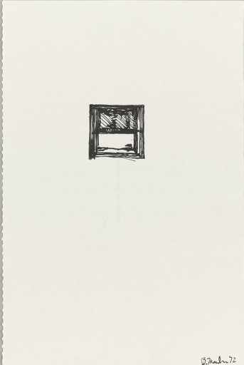 Brice Marden. Suicide Notes. 1972