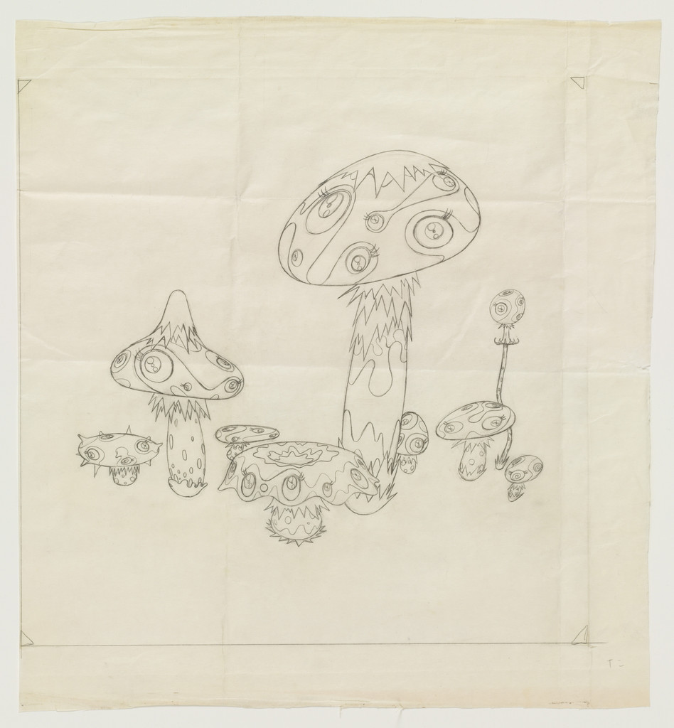 Study for Mushroom Painting #5