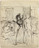 Balthus (Baltusz Klossowski de Rola). a) Study for Cathy Dressing b) Study for The Street. (1933)