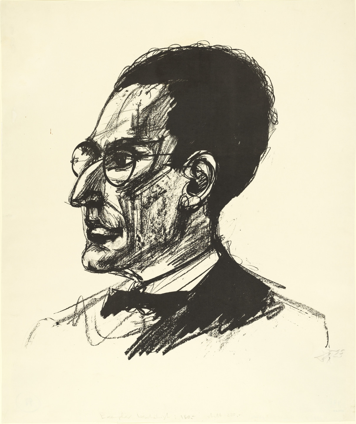 Otto Dix. Portrait of Otto Klemperer (Bildnis Otto Klemperer). 1923