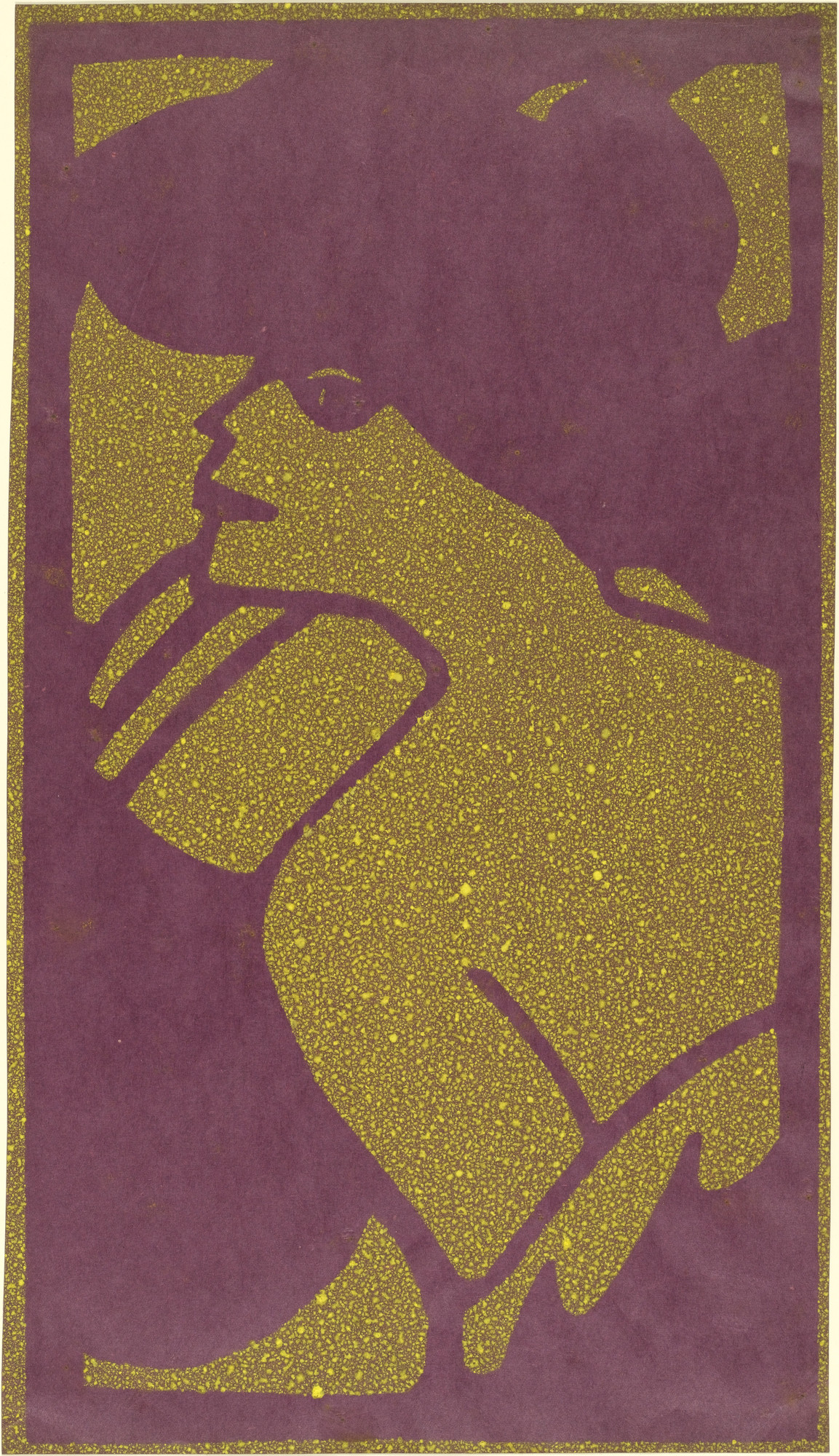 Christian Rohlfs. Female Half-Figure
