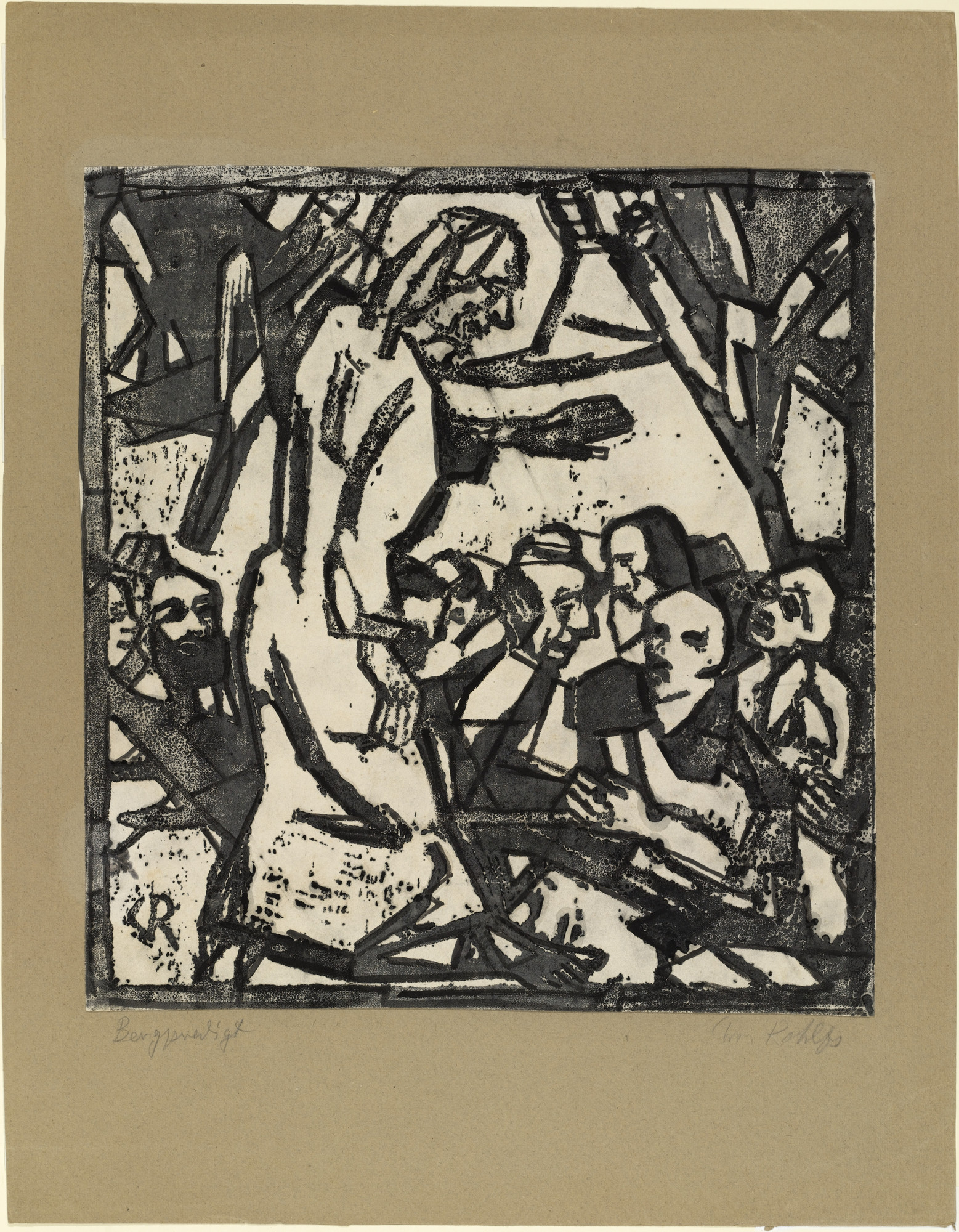 Christian Rohlfs. Sermon on the Mount
