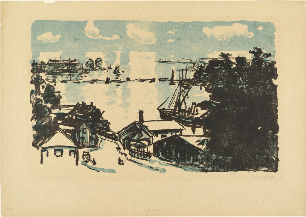 Near Sonderburg (Bei Sonderburg), Emil Nolde, (1907, printed 1915)
