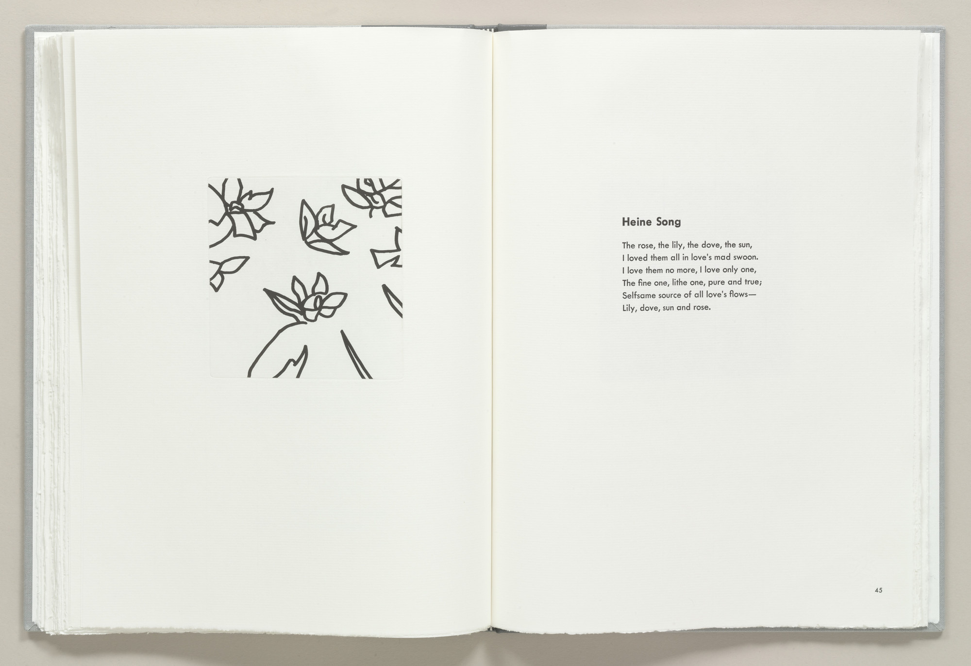 Alex Katz. Plate (page 44) from Gloria. 2005